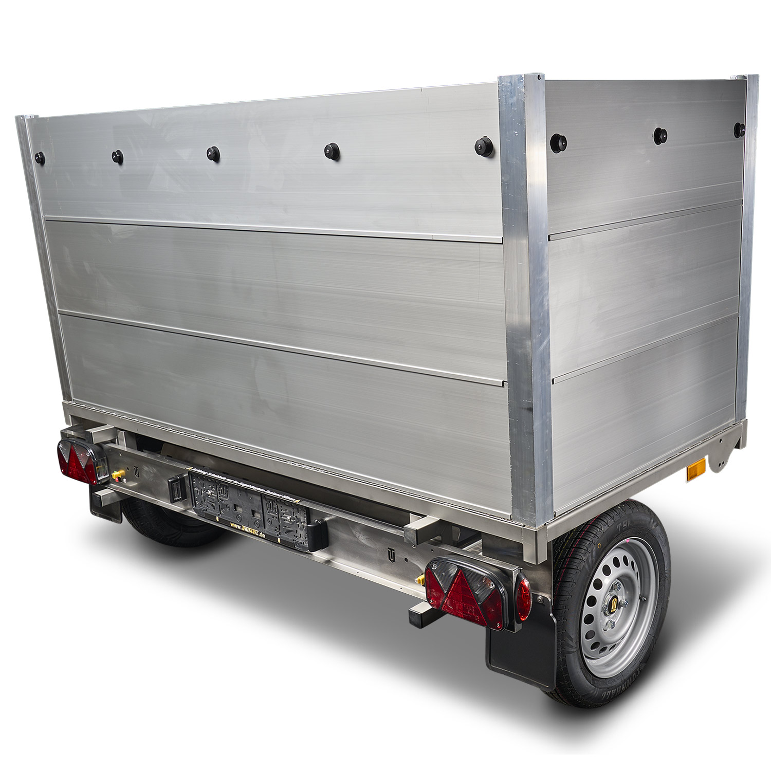Bordwände (Aluminiumaufbau) für PKW-Anhänger - PKW-Anhänger