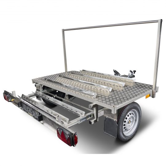 A2200695-Unitrail-Anhaenger-6-Fahrraeder Ausziehvorrichtung 500 mm für Fahrradanhänger