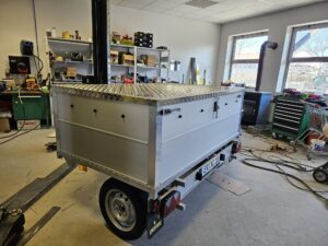 Aluminiumdeckel für Bordwände