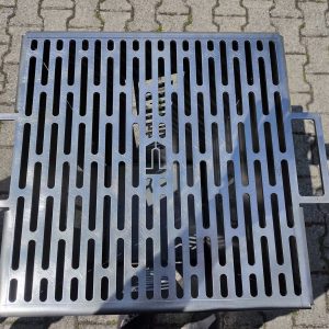 Grillrostaufsatz aus Edelstahl