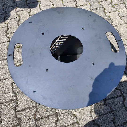 Feuertonne-Camping-Ansicht-oben Feuertonne-Camping-Ansicht-oben